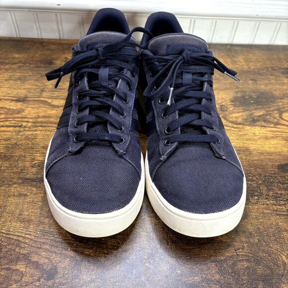 Adidas Mens Size 10 Sneakers Daily 2.0 Legend Ink Blue Classic Lace-Up EE7828 - Picture 2 of 13